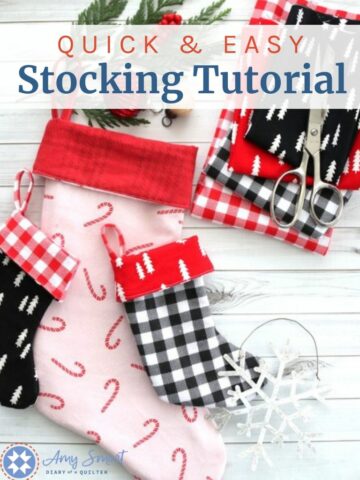 How to make a Stocking - tutorial