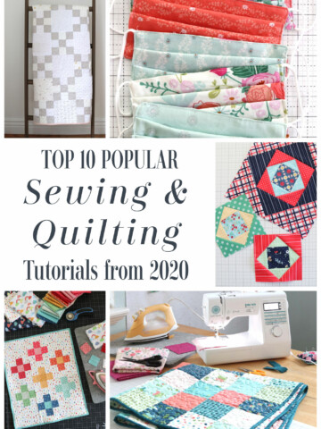 Best Quilt and sewing tutorials from Diary of a Quilter in 2020