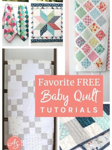 Top Free Baby Quilt Tutorials from Amy Smart