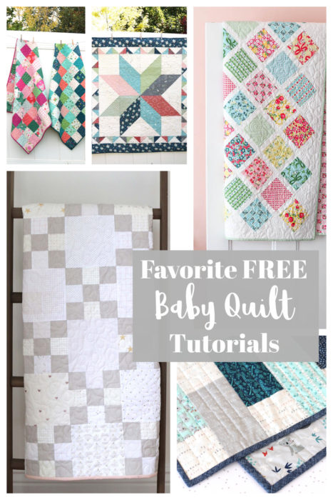 Top 15 Favorite Free Baby Quilt Tutorials from Diary of a Quilter