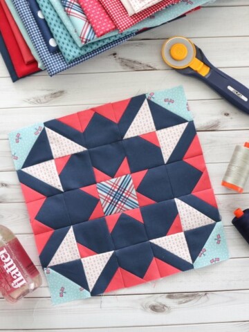 Quilt Block Challenge + Tips for piecing intricate quilt blocks