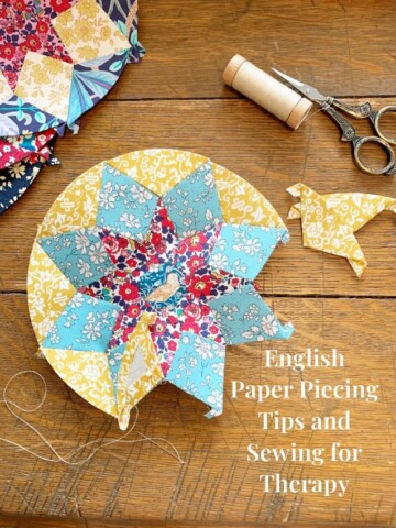 How to English paper Piece quilting