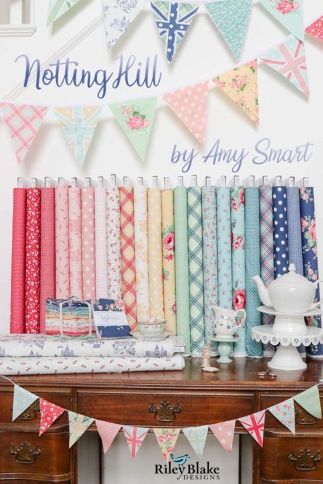 Notting Hill fabric collection by Amy Smart - for Riley Blake Designs