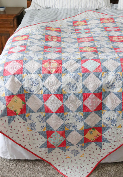 Palace Court Quilt Pattern by Amy Smart - featuring London-themed Notting Hill fabric collection