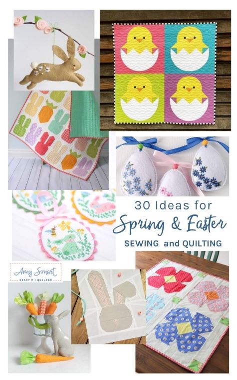 Over 30 Ideas for Spring and Easter Sewing