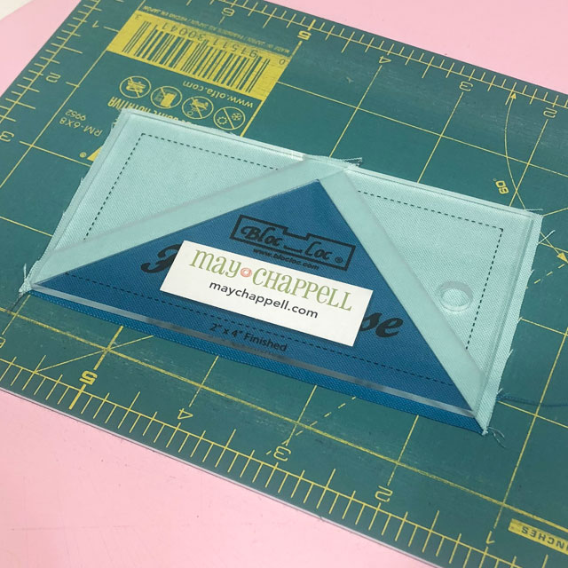 Tips for accurate Quilt Piecing - trimming
