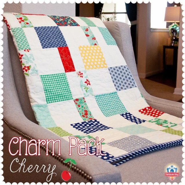 Free Charm Pack quilt pattern PDF from the Fat Quarter Shop