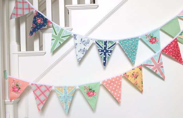 Make your own Union Jack Bunting