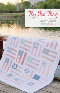 US Flag quilt pattern by Amy Smart - Fly the Flag