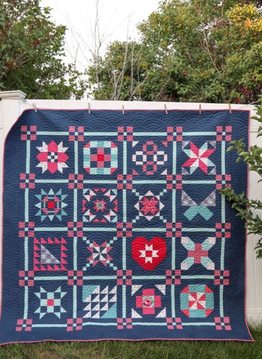 Free Sampler Quilt Pattern from Riley Blake Designs