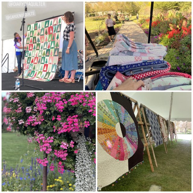 Garden of Quilts + What's New Diary of a Quilter a quilt blog