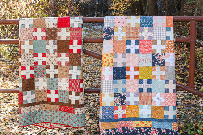 Precuts friendly Plus quilt tutorial by amy smart