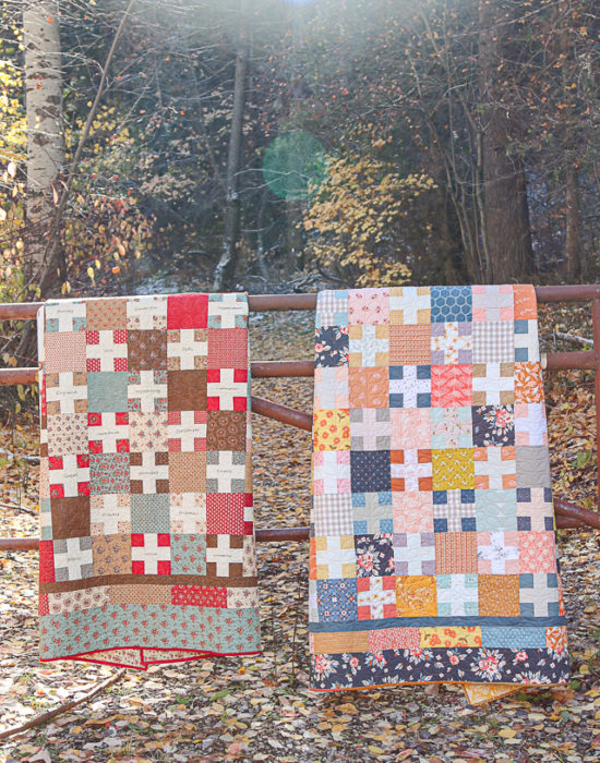 Scrappy Plus quilt tutorial from Amy Smart