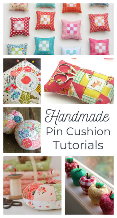 Pin Cushion tutorials - perfect gifts for friends who sew