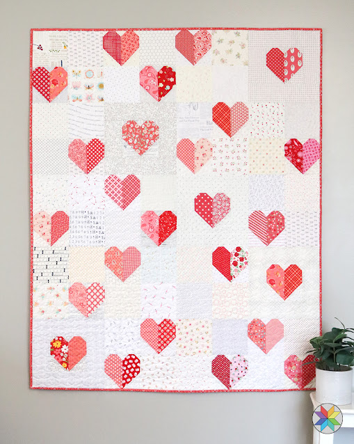 Build a Heart Valentine Quilt Pattern