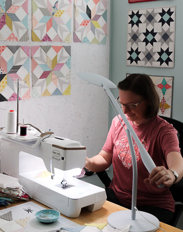 Best Lighting for a sewing room - Bright 360 - large light radius, clear even white light