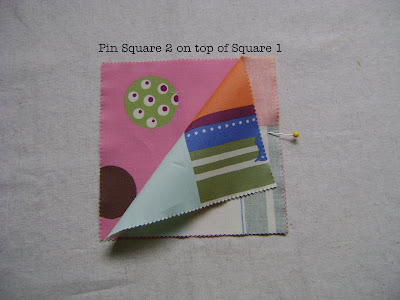 Charm Pack Baby Quilt Tutorial featured by top US quilting blog, Diary of a Quilter