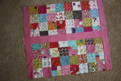 Charm Pack Baby Quilt Tutorial featured by top US quilting blog, Diary of a Quilter