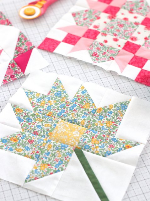 Riley Blake Quilt Block Challenge- free quilt block patterns