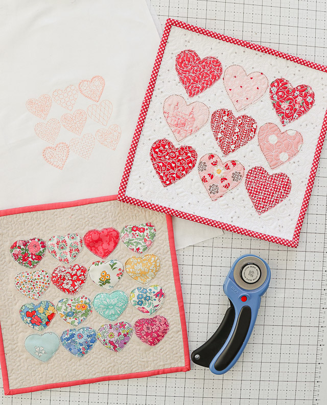 Machine Embroidery - Valentine Sewing Inspiration