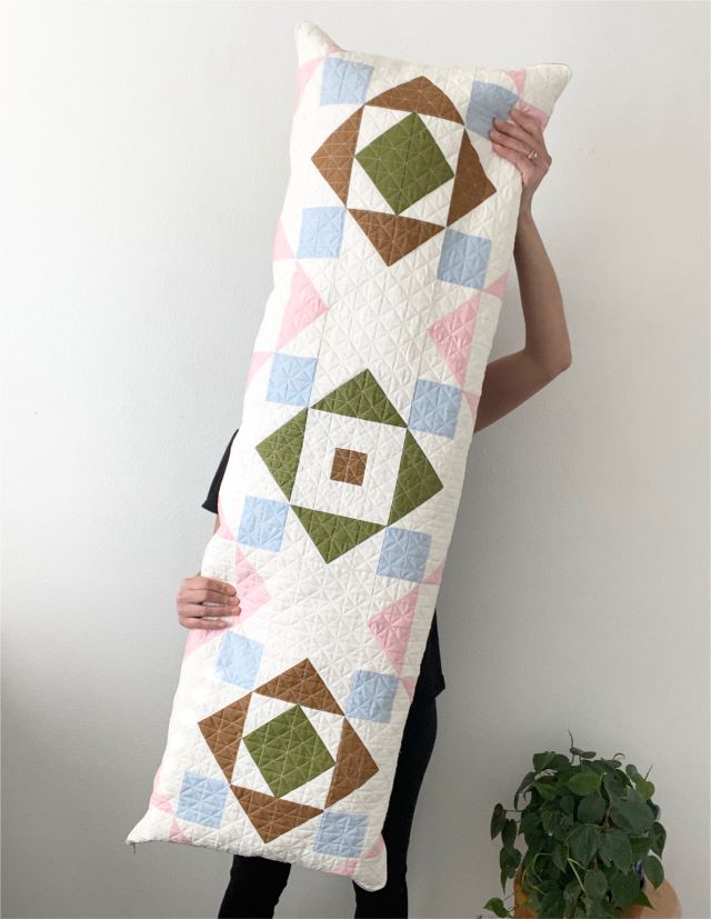 Easy Trick: Make a Back for Any Pillow Size - Diary of a Quilter