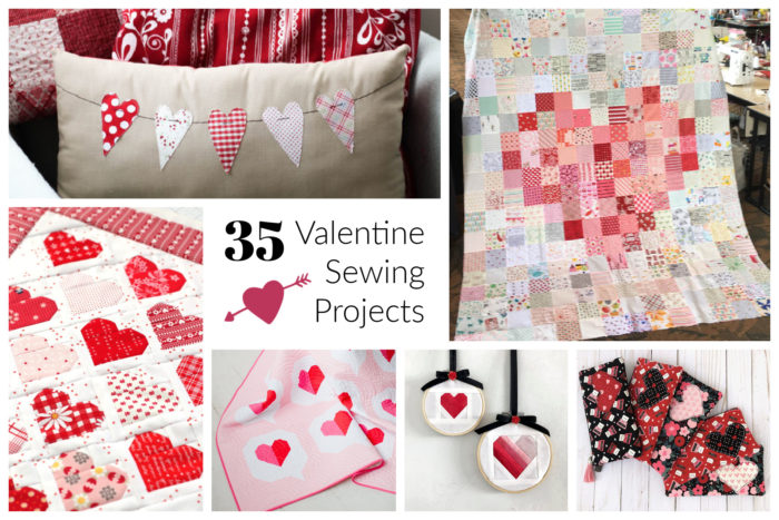 Valentine Sewing Tutorials and Ideas