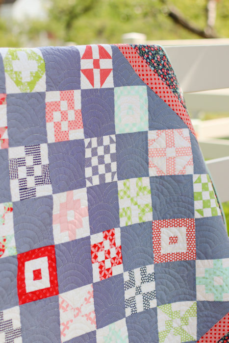 Traditional Sampler-style Quilt