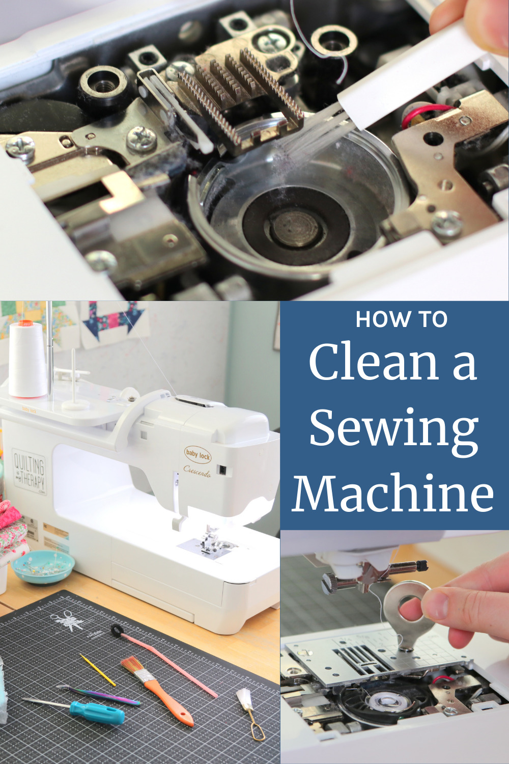 How To Clean Your Sewing Machine 