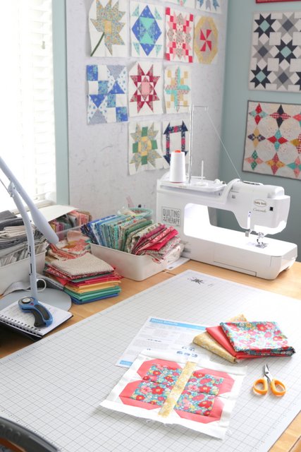 Baby Lock Sewing Machine and Sewing Room