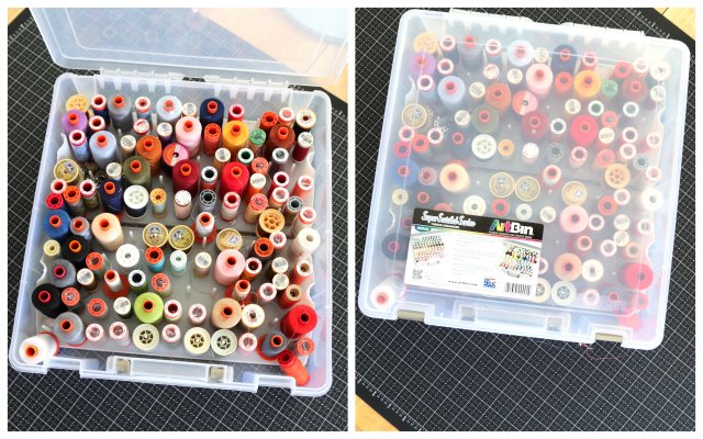 THread Storage Bin - Sewing Machine Maintenance