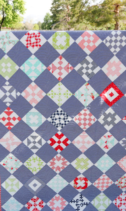 Sampler Quilt made by Amy Smart