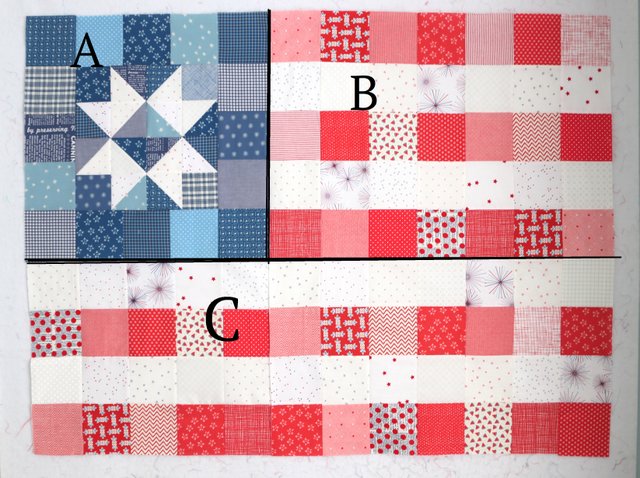 US Flag patchwork quilt tutorial from Amy Smart of Diary of a Quilter