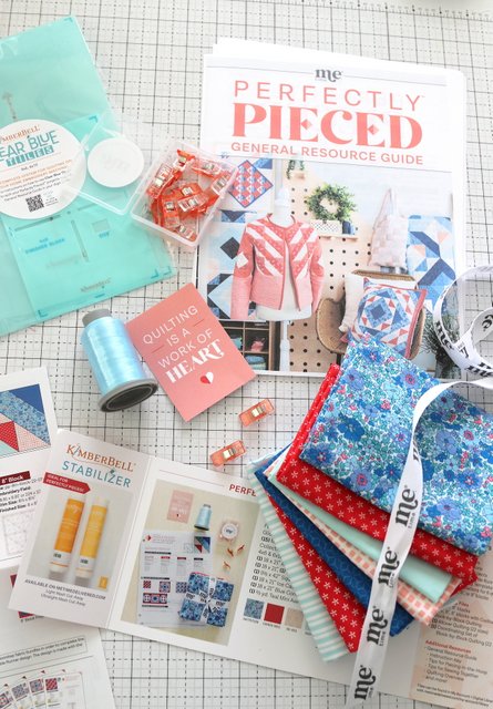 Perfectly Pieced July Subscription box from M.E. Time