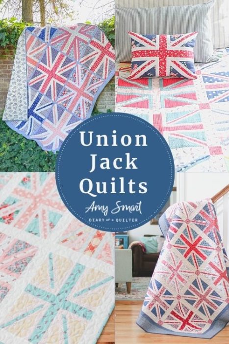 A collection of Union Jack Quilts
