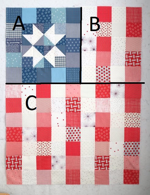 Patchwork US Flag Quilt Tutorial
