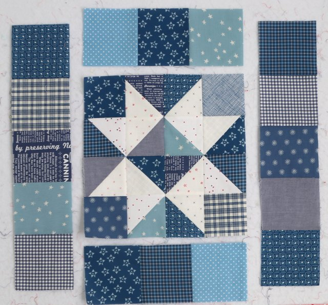 Patchwork Star Quilt Block Tutorial