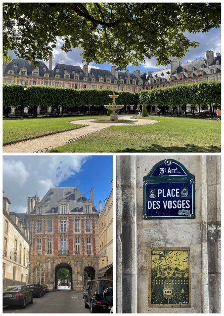 Visiting the Marais: Place Des Voges, Paris