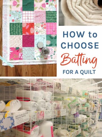 Batting Options for Quilts