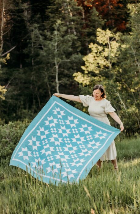 Sentimental Stars: Free Quilt Pattern from Amy Smart, Diary of a Quilter.