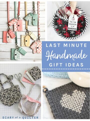 Ideas for last minute Handmade Gifts
