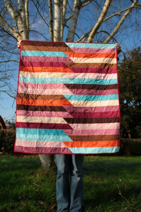 Free Modern Quilt Pattern - Jelly Roll Friendly