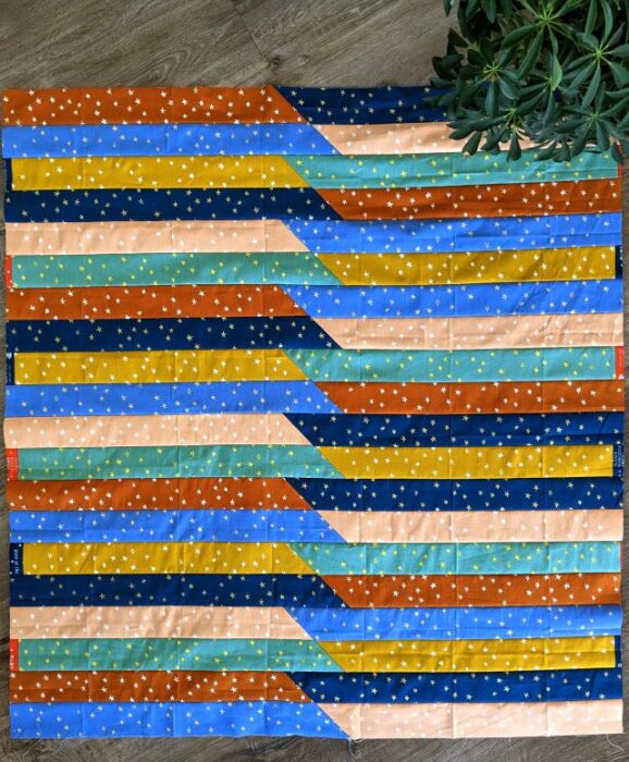 Free Modern Quilt Pattern by Plains and Pines