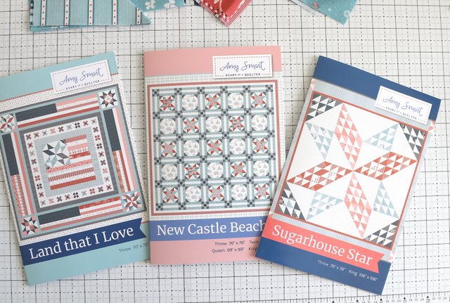 Americana Quilt Patterns by Amy Smart of Diary of a Quilter