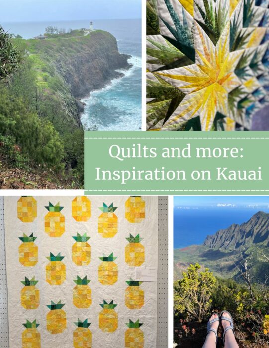 Quilt inspiration from Kauai