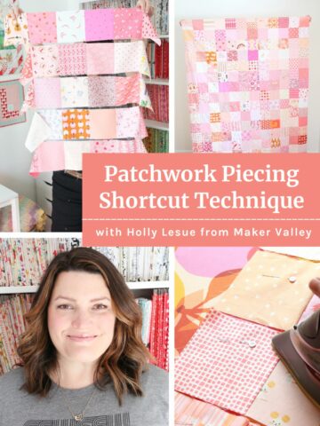 Short-cut tips for piecing patchwork quilts