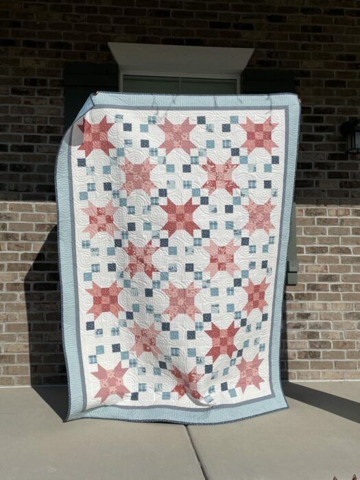 Penelope Quilt pattern from Andy Knowlton. Featuring fabric from Portsmouth collection by Amy Smart