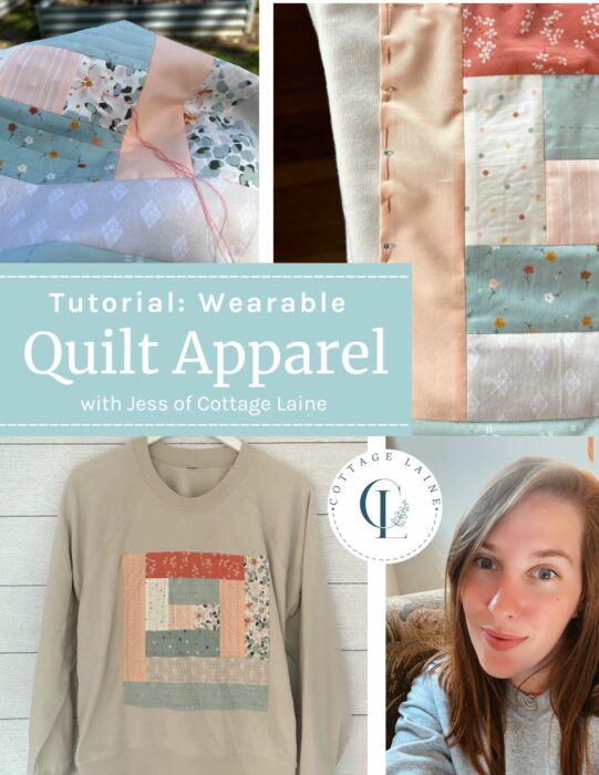 How to make Quilt Apparel with an orphan quilt block