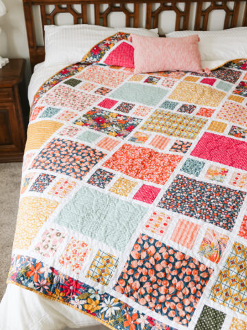 Popular Fat Quarter Friendly Quilt pattern: Craftsman by Amy Smart