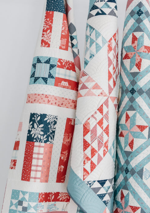 Quilt Patterns by Amy Smart in the Portsmouth Fabric Collection