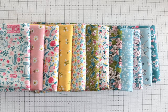 Liberty Quilting Cottons - 2023 London Parks collection